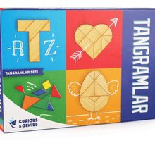 Curious and Genius Tangram Seti