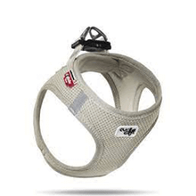 Curli Air-mesh Küçük Irk Köpek 26-30 cm Gri 3XS Göğüs Tasması