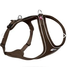 Curli Belka Comfort Harness Köpek Göğüs Tasması Kahverengi XL 76-82X52 cm Tasma