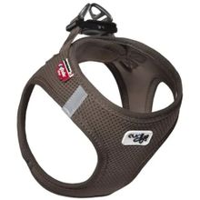 Curli Vest Air Mesh Kahverengi 26-30 cm Köpek Göğüs Tasması