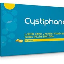 Cystiphane L-Sistin Çinko L-Arjinin Vitamin B6 İçeren 60 Tablet