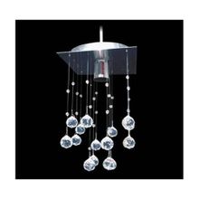 D-Light Kare Kristal 20'lik Tekli Avize