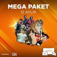 D-Smart 12 Aylık Go Mega Paket