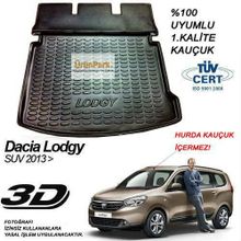 Dacia Lodgy Havuzlu 2013 3D Bagaj Havuzu
