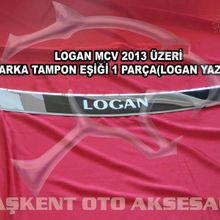 Dacia Logan Mcv Arka 2013 Üzeri Paslanmaz Çelik Krom Tampon Eşiği
