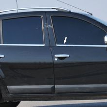 Dacia Sandero 2006-2012 4 Parça Paslanmaz Çelik Cam Çıtası