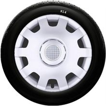 Dacia SKS-SJS 212 14 İnç 4 Adet Kırılmaz Jant Kapağı