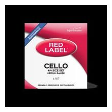 D'addario 6107 Cello Red Label 4/4 Medıum Tensıon Tel Seti