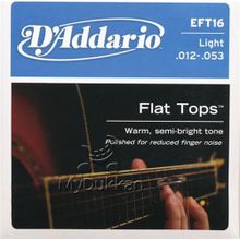 D'addario EFT16 Akustik Gitar Tel Seti