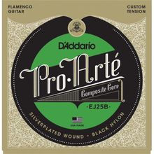 D'addario EJ25B Pro Arte Flamenco Silver Klasik Gitar Tel Seti