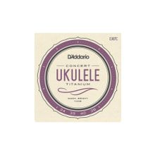 D'addario Ej87C Ukulele Concert Tıtanıum Warm Brıght T Tel Seti