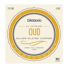 D'addario EJ95 Ud Silver Plated Wound Tel Seti