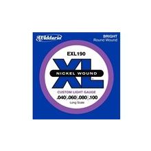 D'addario EXL190 Nikel Wound Bas Tel Set
