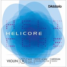 D'addario H313 D Re Helicore 4-4M Tek Keman Teli
