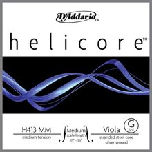 D'addario H413MM Helıcore G-Sol Medıum Scale Medı Vıola Tek Tel