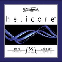 D'addario H510M 4-4 Helicore Medium Çello Tel Seti