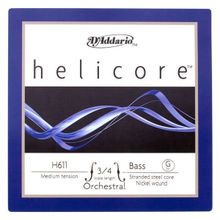 D'addario H611 E Mi Helicore 3-4M Tek Kontrabas Teli