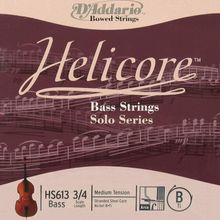 D'addario HS613 Helıcore E-Mİ Scale 3/4 Bass Kontrabas Tek Tel