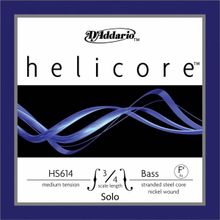 D'addario HS614 Fa Diyez Helicore Solo 3-4M Tek Kontrabas Teli