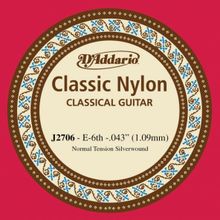 D'addario J2706 Classic Nylon Normal Tension Klasik Gitar Tek Teli