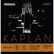 D'addario KA311 Kaplan E 4-4M Amo Tek Keman Teli