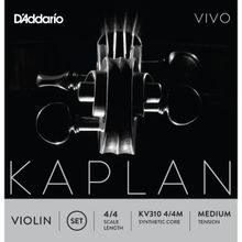 D'addario KV310 4/4M Kaplan Vıvo 4/4 Scale Medıum Ten Keman Tel Seti