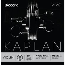 D'addario KV313 Kaplan Vıvo Scale Length 4/4 D-R Keman Tek Tel