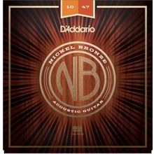 D'addario NB1047 Nikel Bronz Akustik Gitar Teli