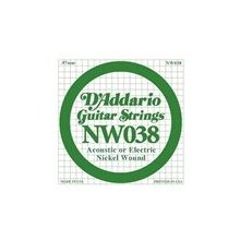 D'addario NW038 Nikel Wound Kalın Mi Elektro Akustik Tel