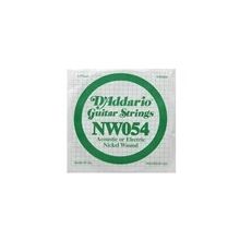 D'addario NW054 Wound Kalın Mi Akustik Tel Nikel