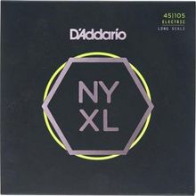 D'addario NYXL45105 Nyxl Serisi Long Scale 4 Tel Bas Gitar Tel Seti