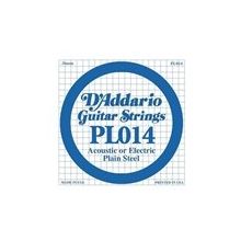 D'addario PL014 Plain Steel Si Elektro Tek Tel