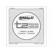 D'addario T4503 T2 Titanium 040 Normal Klasik Gitar Tek Tel