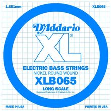 D'addario XLB065 Re Bass Gitar Tek Teli
