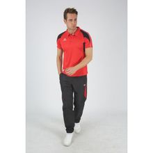 Dafron Bronze Kamp Polo Siyah Kırmızı Erkek T-shirt