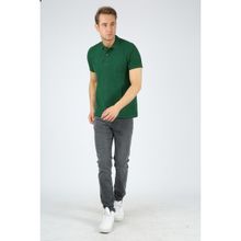 Dafron Classic Polo Yaka Pike Renkli Erkek T-shirt