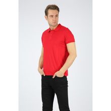 Dafron Süprem Polo Yaka Kırmızı Erkek T-shirt