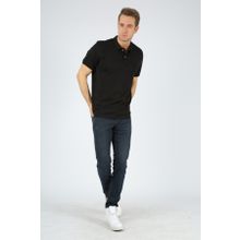 Dafron Süprem Polo Yaka Siyah Erkek T-shirt