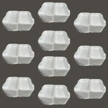 Dagyuce 36D 23.5x15 cm 10x20 Adet Tek Kullanımlık Köpük İskender Kapaklı Kase Kutu