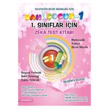 Dahi Çocuk 1. Sınıflar İçin Bilsem - Kanguru - Olimpiyat Zeka Kitabı Tamamı Çözümlü - kollektif