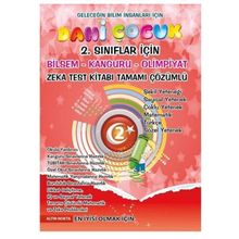 Dahi Çocuk 2. Sınıflar İçin Bilsem - Kanguru - Olimpiyat Zeka Kitabı Tamamı Çözümlü - Aysel Ertan Rafet Türk