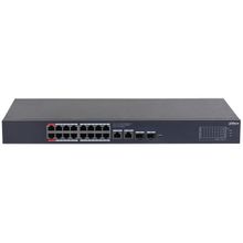 Dahua CS4220-16GT-190 16 Port Gigabit 16 Port PoE 190W +2 Port Gigabit Yönetilebilir Switch