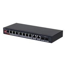 Dahua PFS3210-8ET2GF-96 8 Port 10/100 2-SFP 96 W Tam PoE Yönetilemez Switch