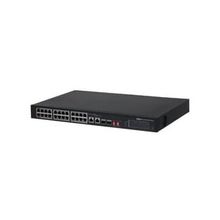 Dahua S3226-24ET-240 24 Port 24xFE 2xGE 2x1GE SFP 240W PoE Switch