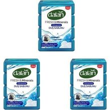 Dalan 3x600 gr Fresh & Minerals Deniz Tuzu Duş Sabunu
