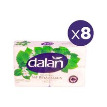 Dalan 4x250 gr 8'li Saf Beyaz Klasik Kalıp Sabun