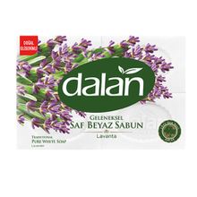 Dalan 6x600 gr Geleneksel Saf Lavanta Beyaz Sabun