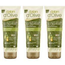Dalan Dolive 3x250 ml Tüp Set El ve Vücut Kremi