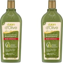 Dalan D'olive Zeytinyağlı 2x400 ml Renk Koruyucu Şampuan