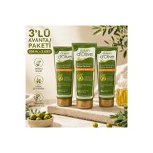 Dalan Dolive Zeytinyağlı Onarıcı 3x200 ml Saç Kremi